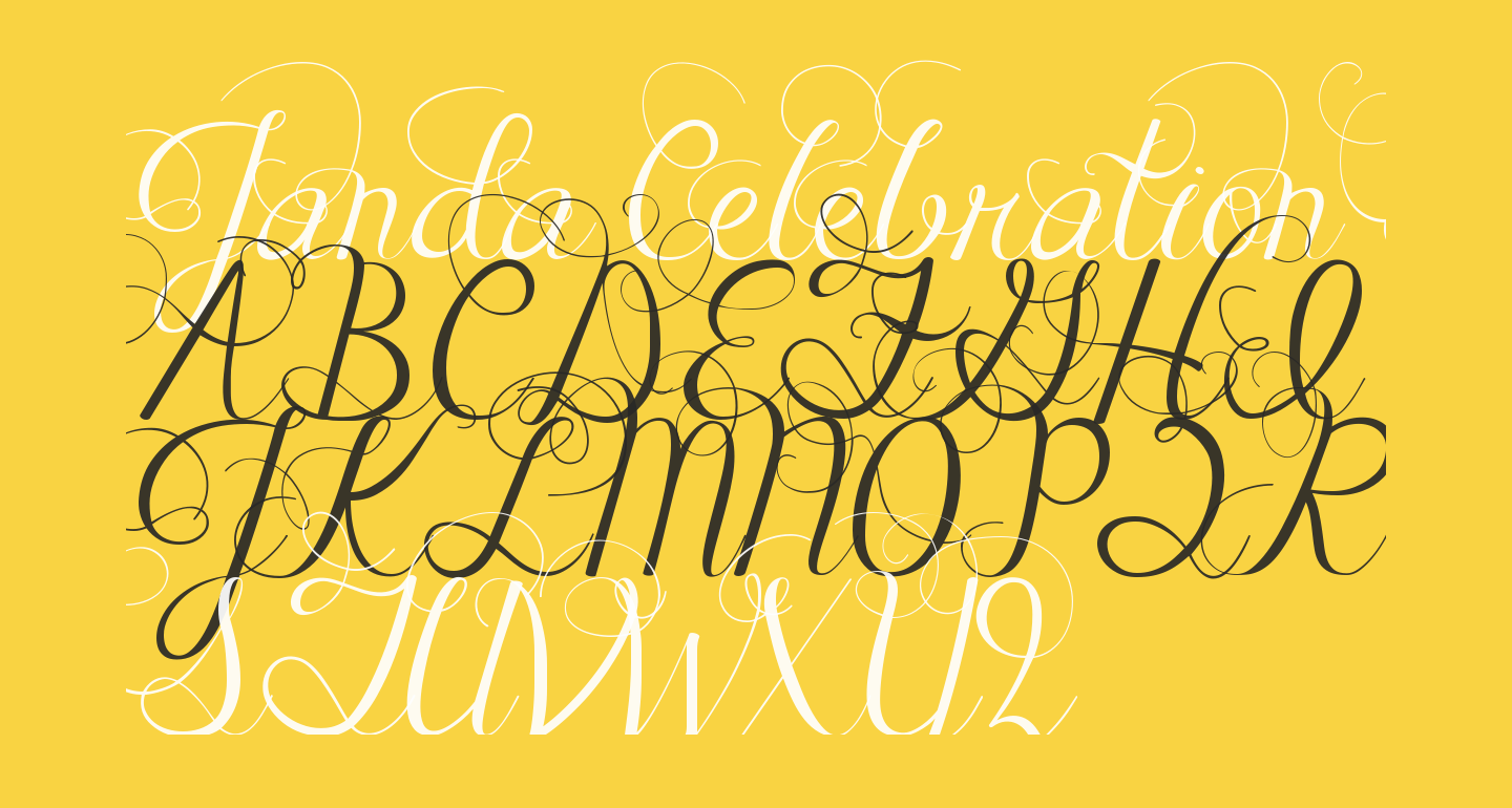 Font Janda Celebration Script : Download free Janda Celebration Script Regular font ... / It is script font and has 1 style.