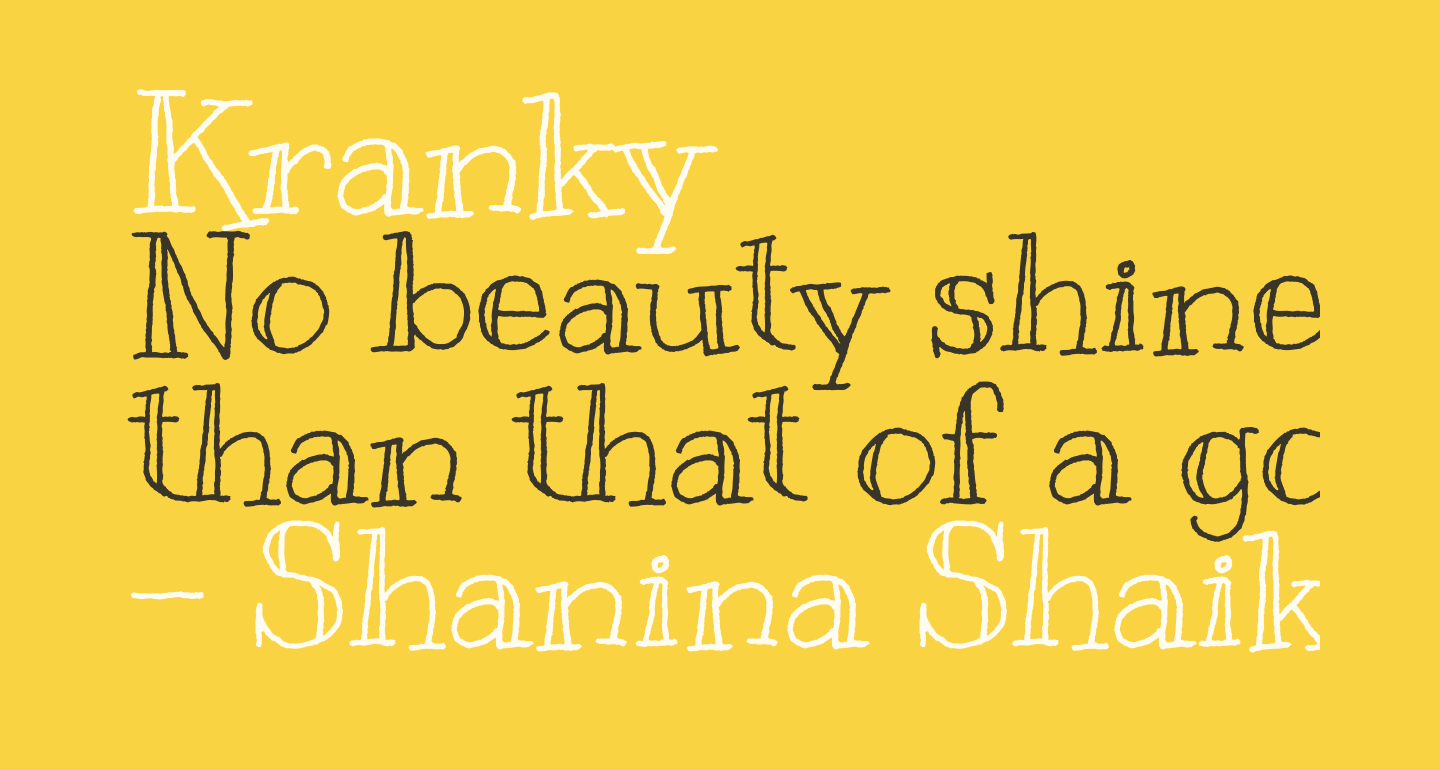 Kranky free Font - What Font Is