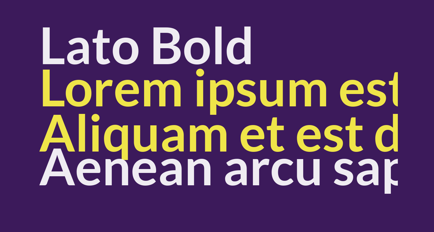 lato bold western font free download