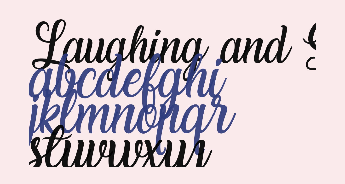 Laughing and Smiling free Font - What Font Is