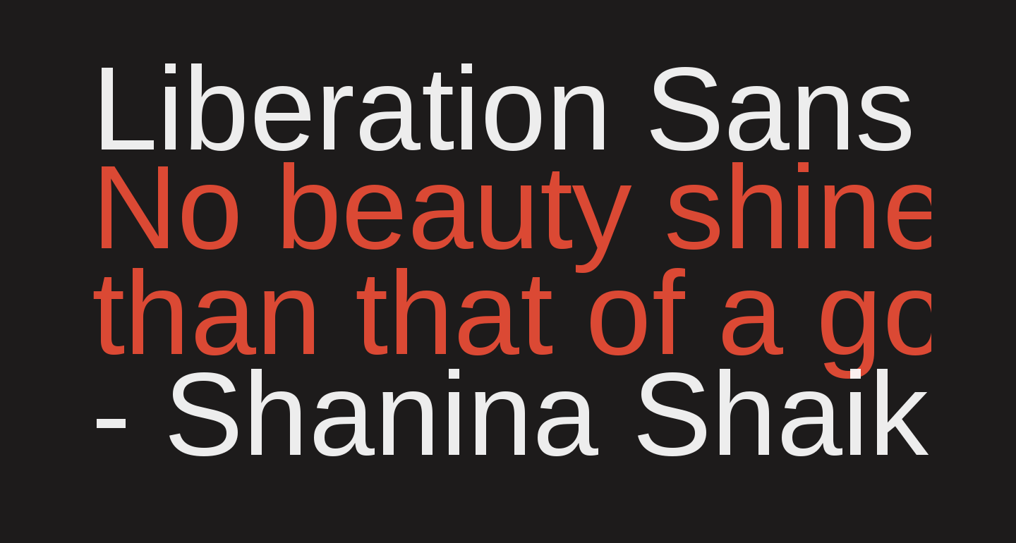 Liberation Sans free Font What Font Is