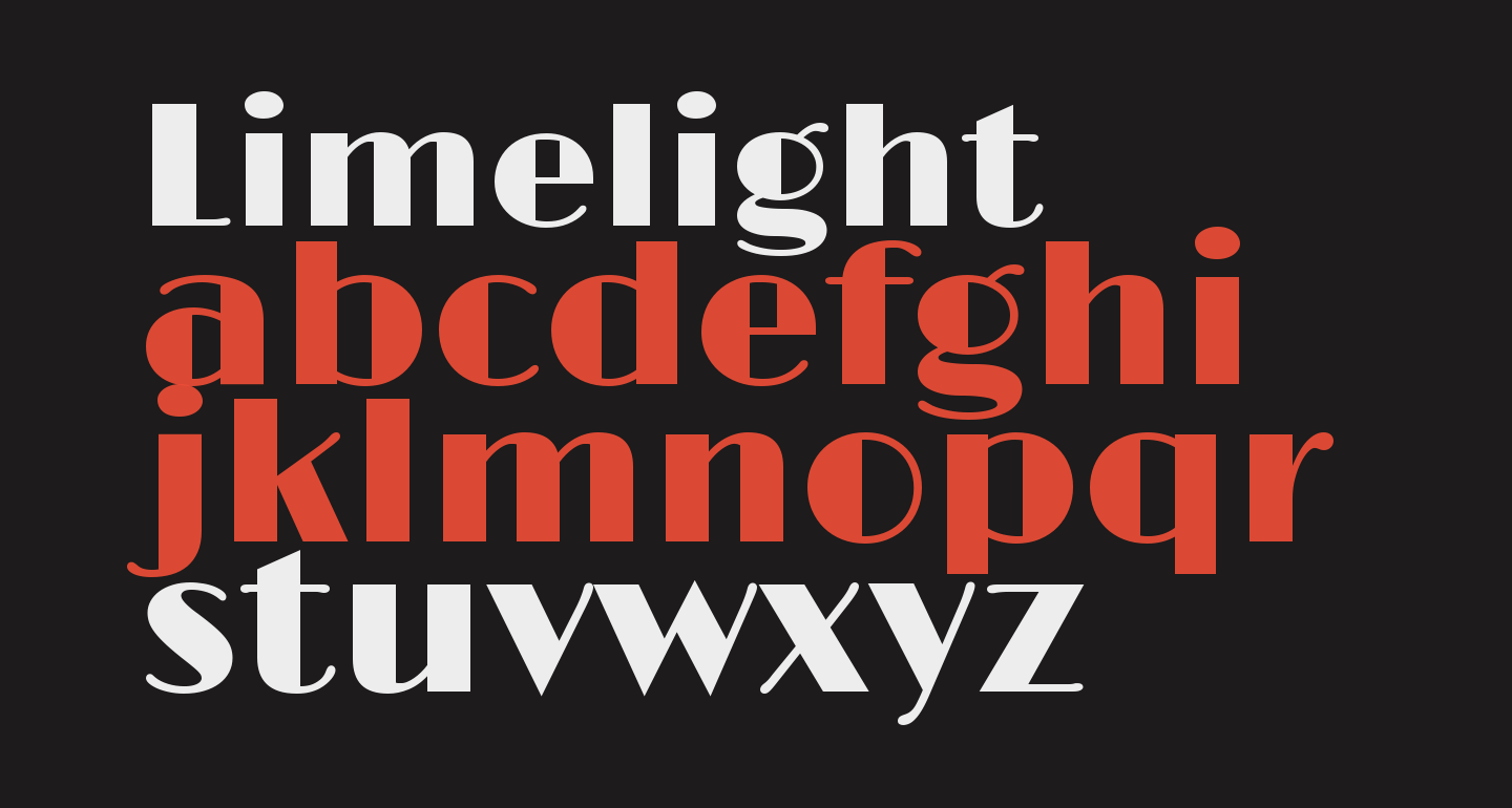 Limelight free Font - What Font Is