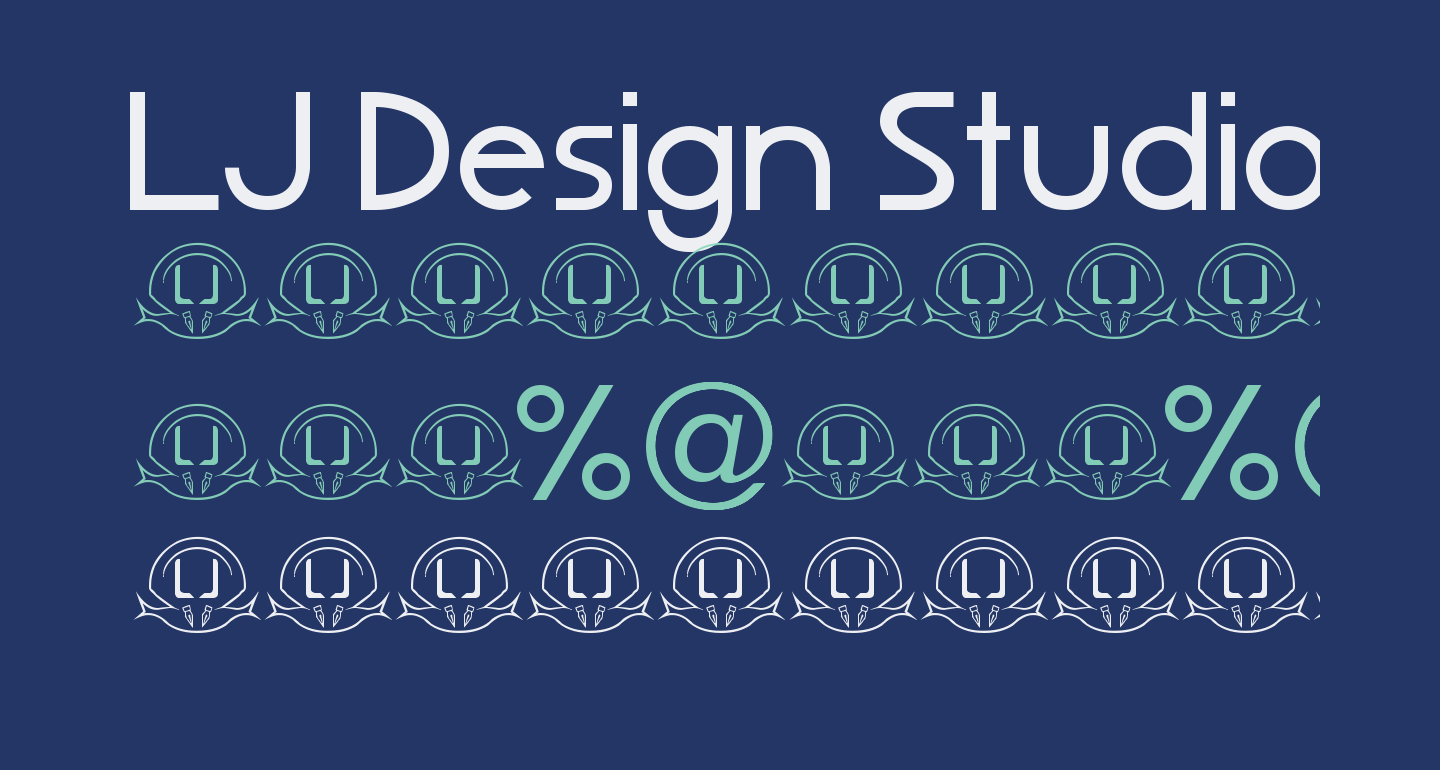 LJ Design Studios IS free Font - What Font Is