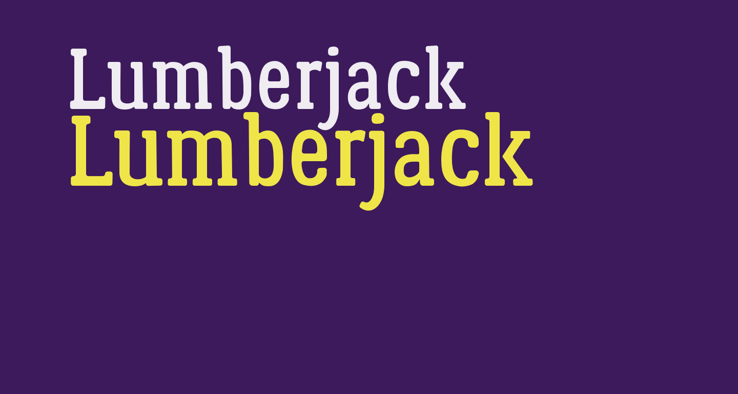Lumberjack free Font - What Font Is