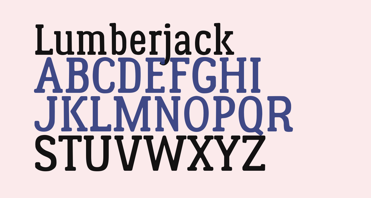Lumberjack free Font - What Font Is