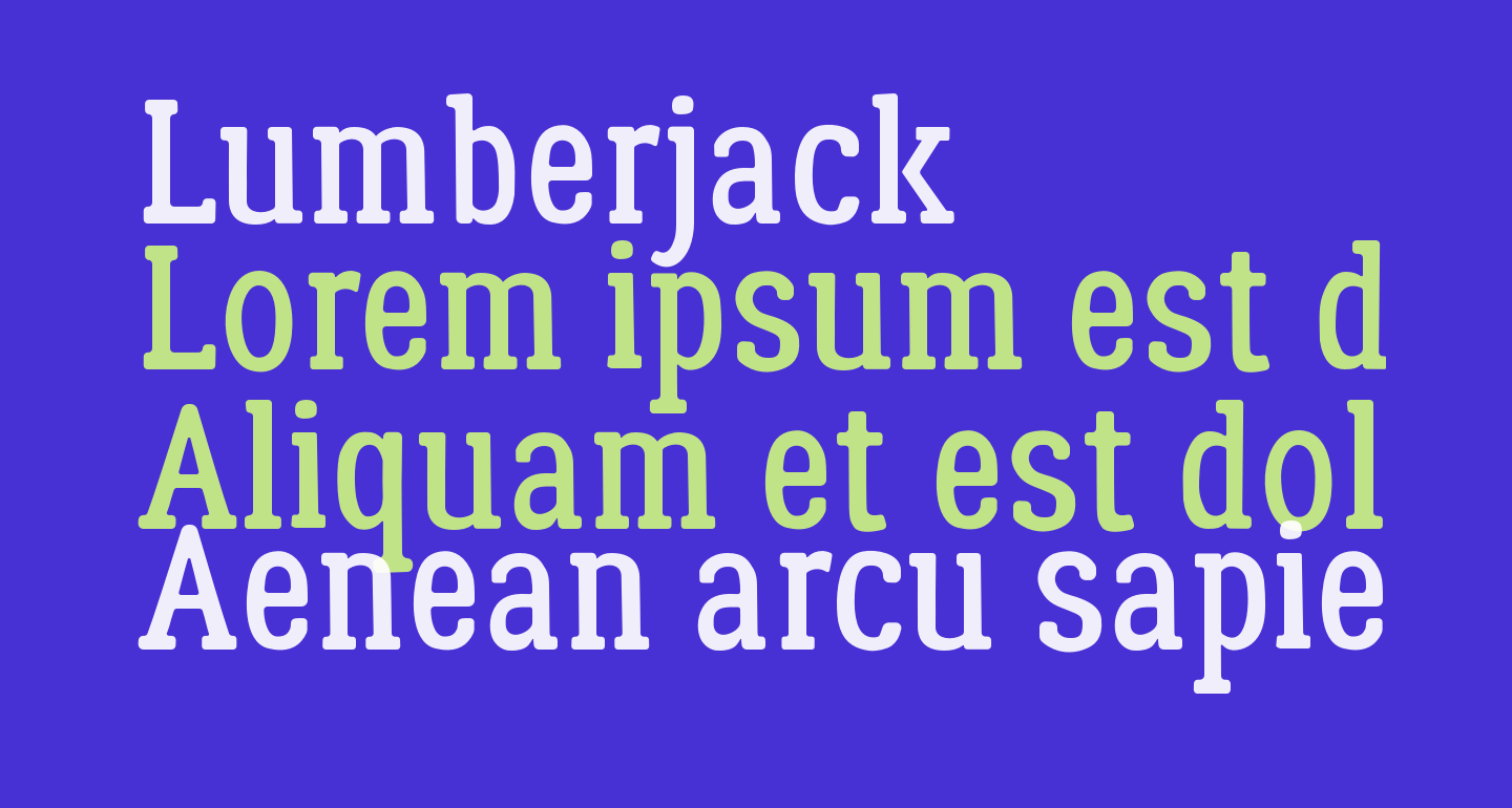Lumberjack free Font - What Font Is