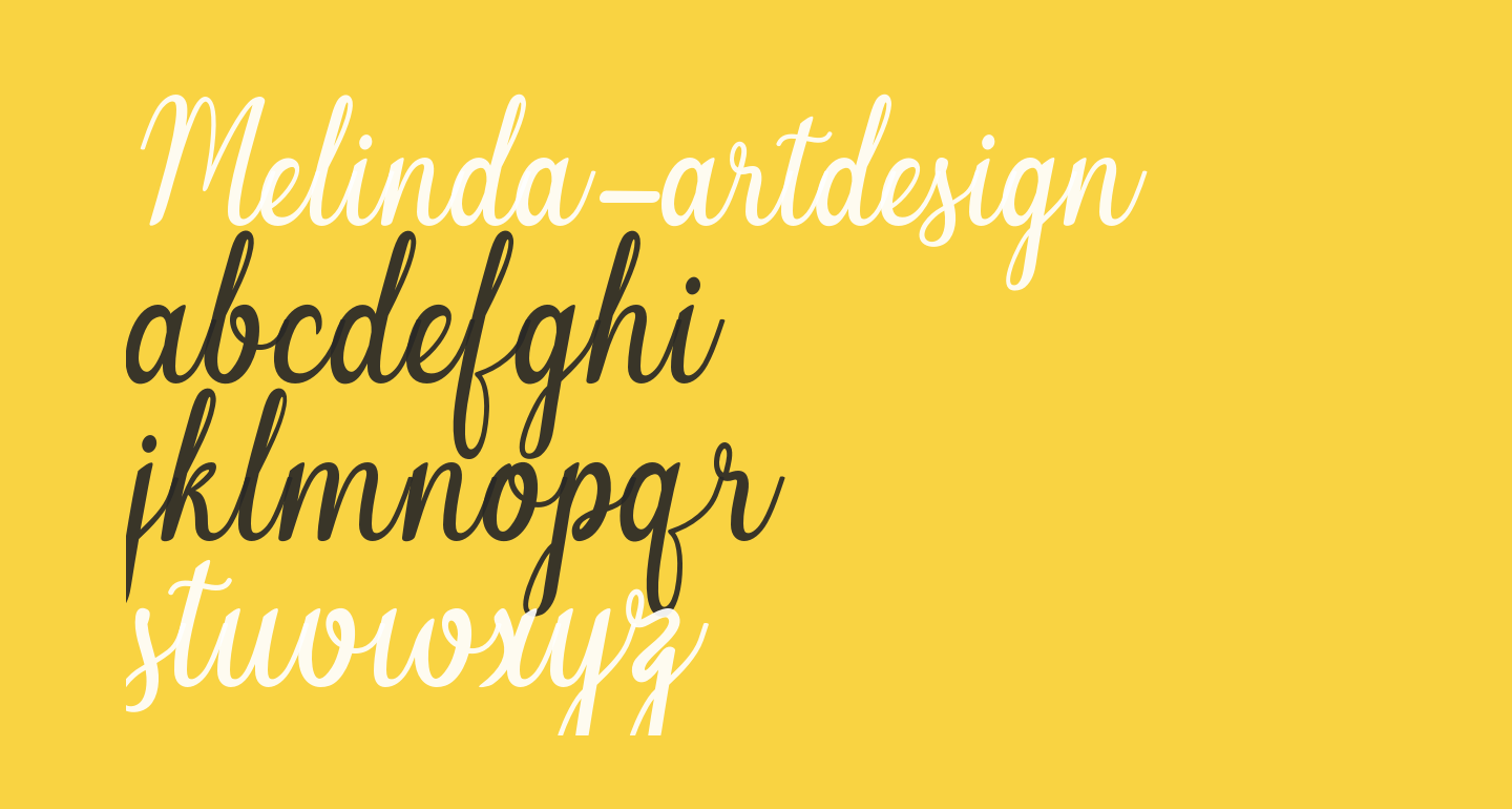 Melinda-artdesign free Font - What Font Is