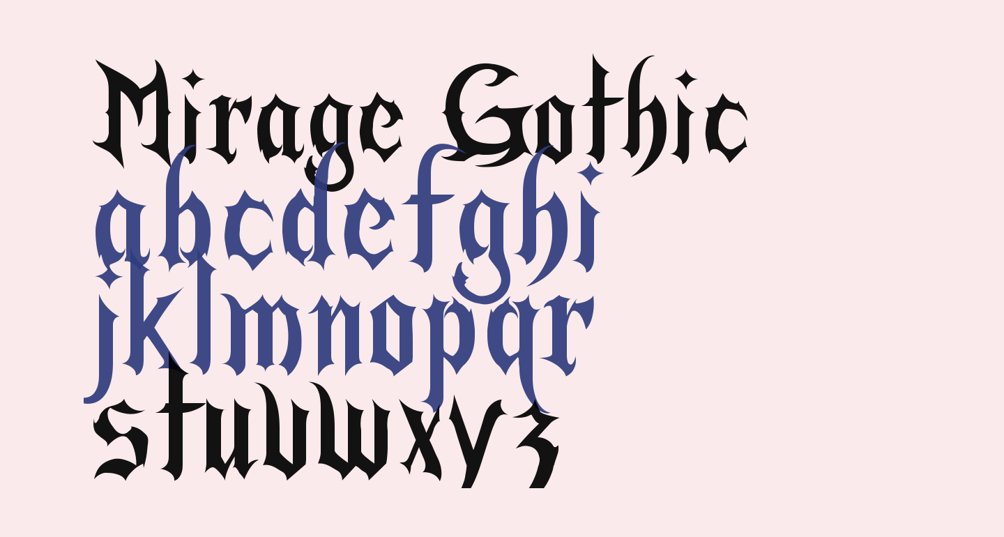 dark gothic fonts