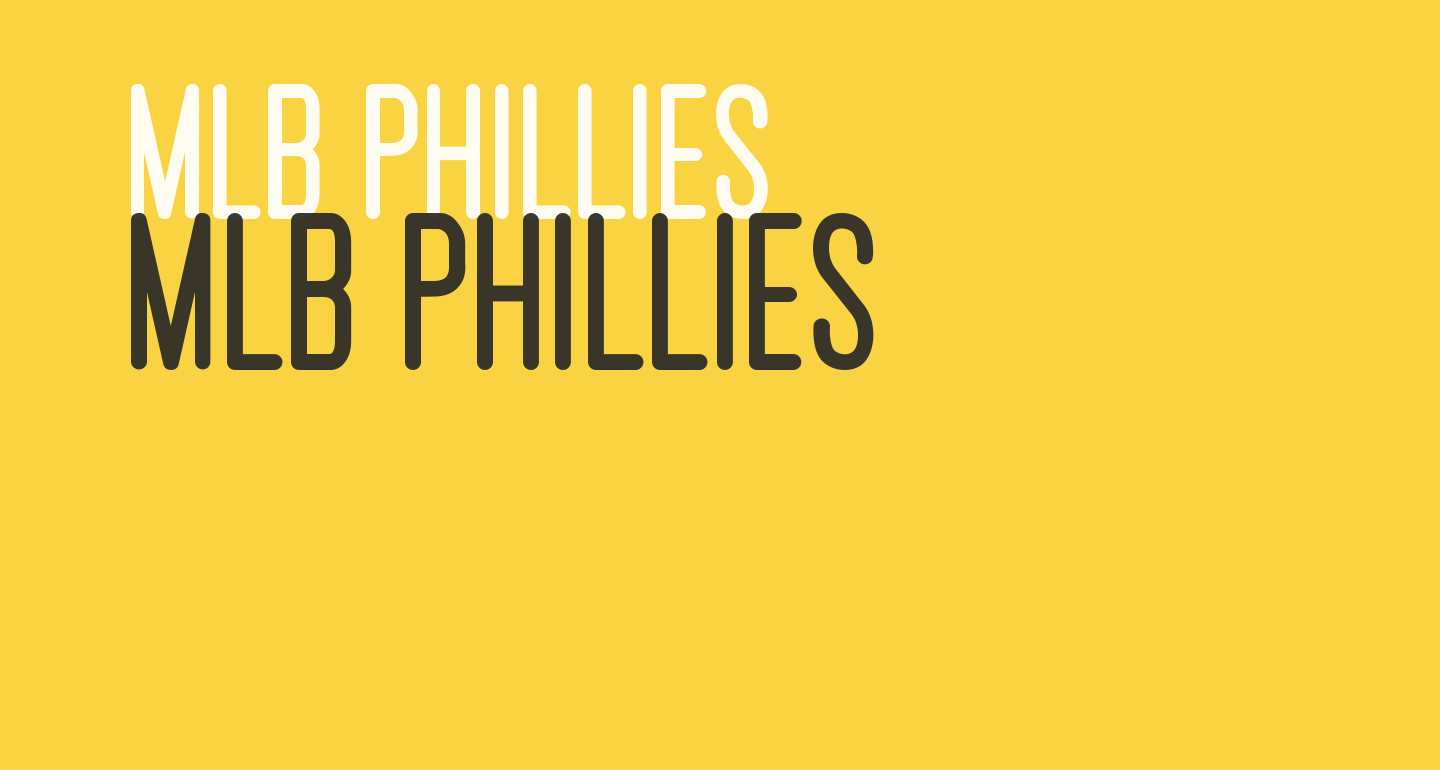 Philadelphia phillies font download free