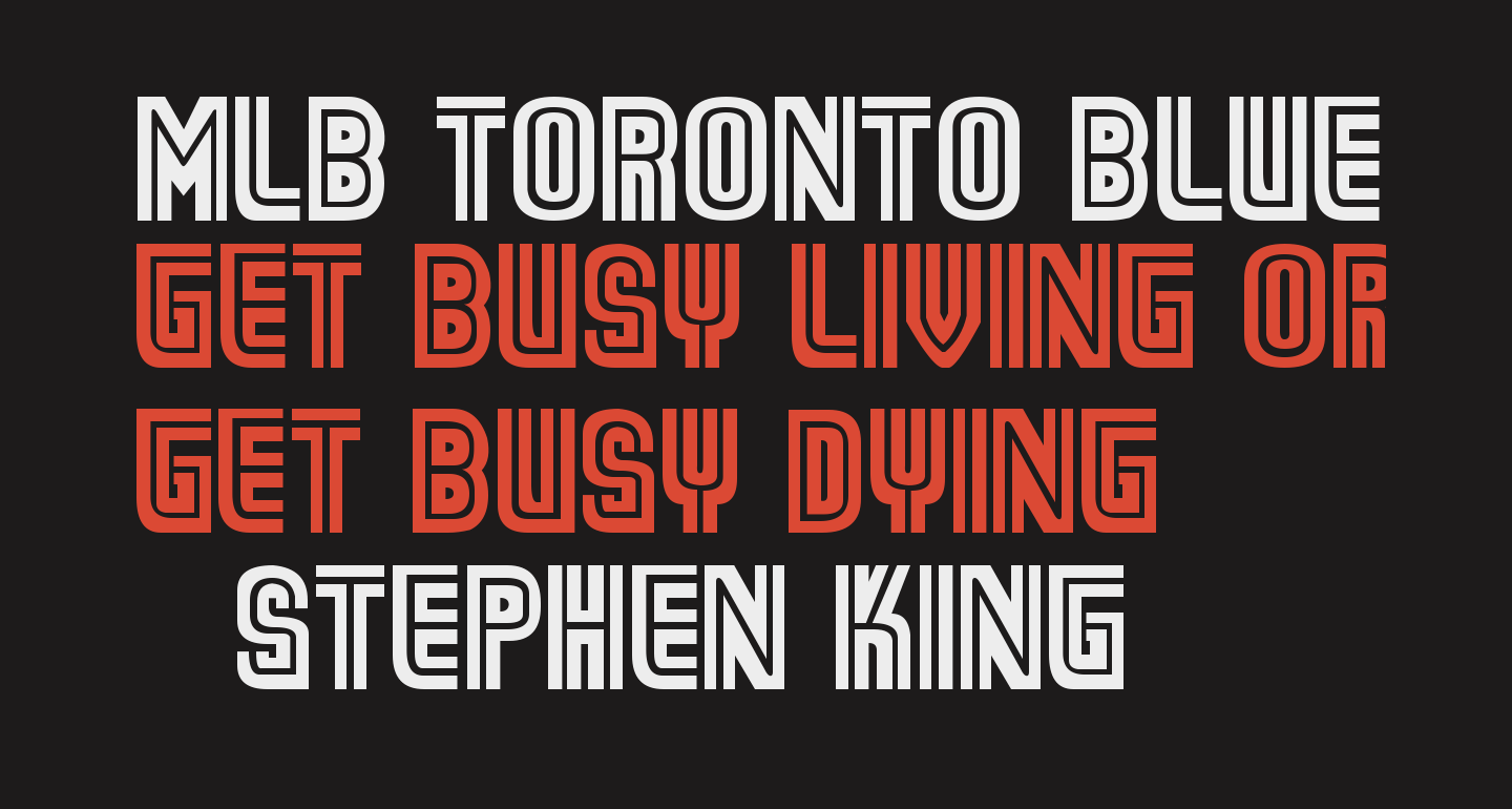 MLB Toronto Blue Jays Wilson free Font What Font Is