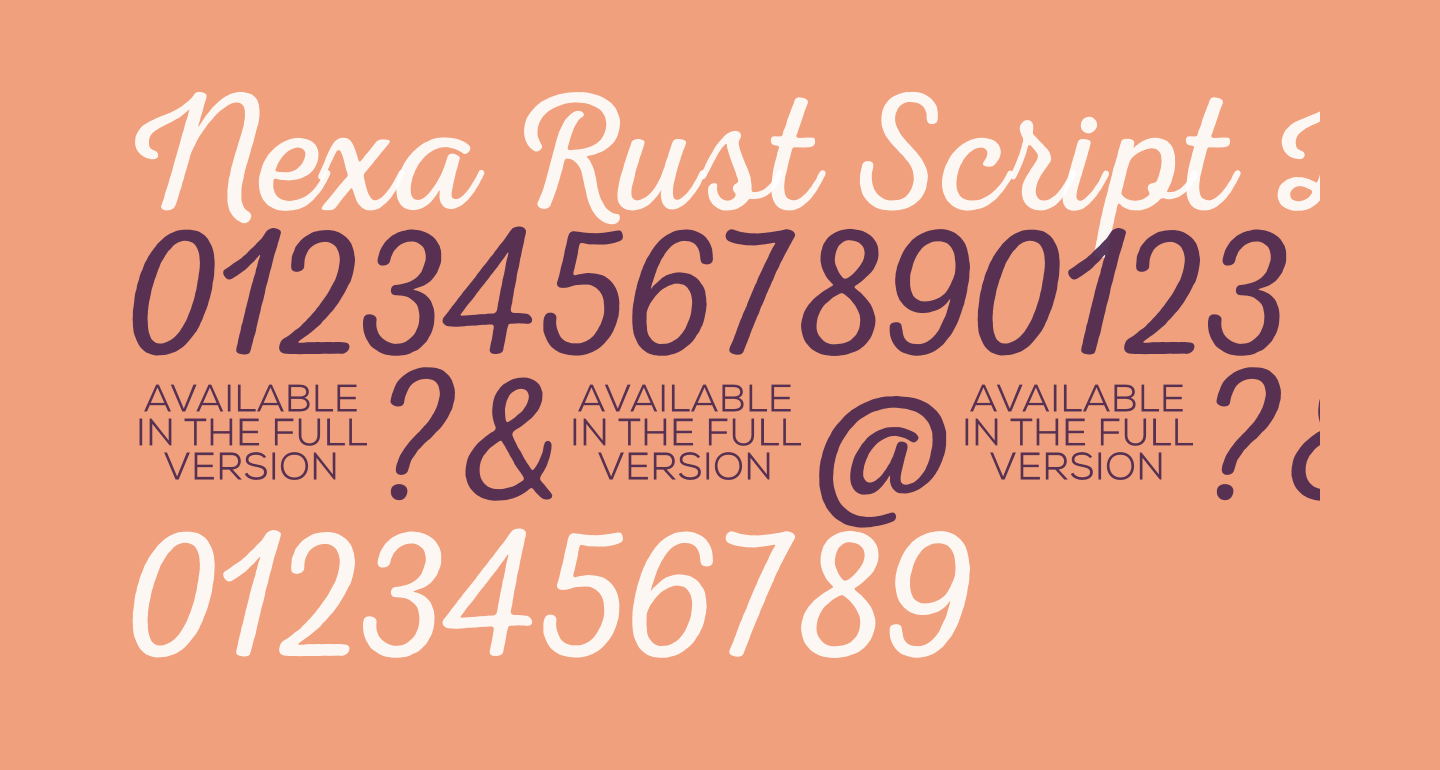  Nexa Rust Script  L 0 free Font What Font Is