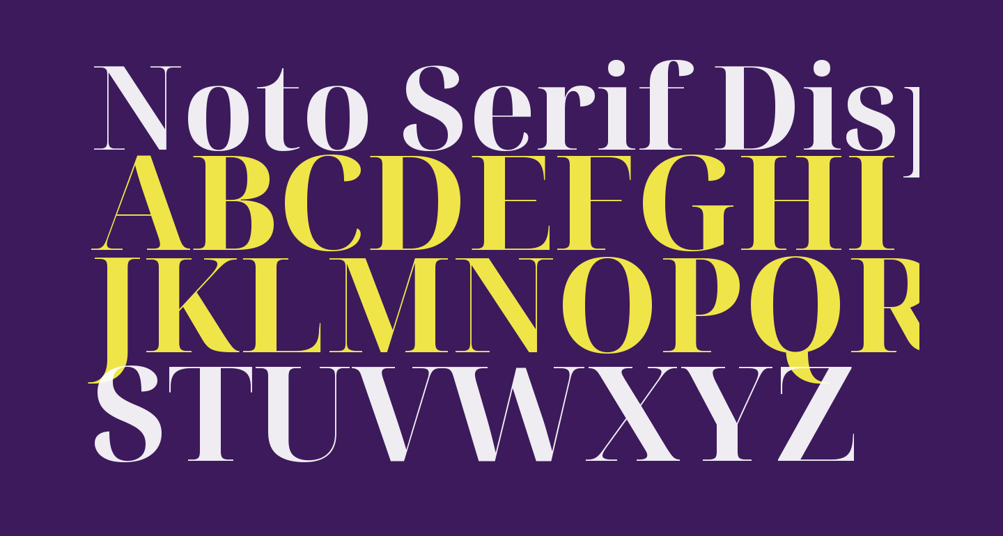 best fonts serif