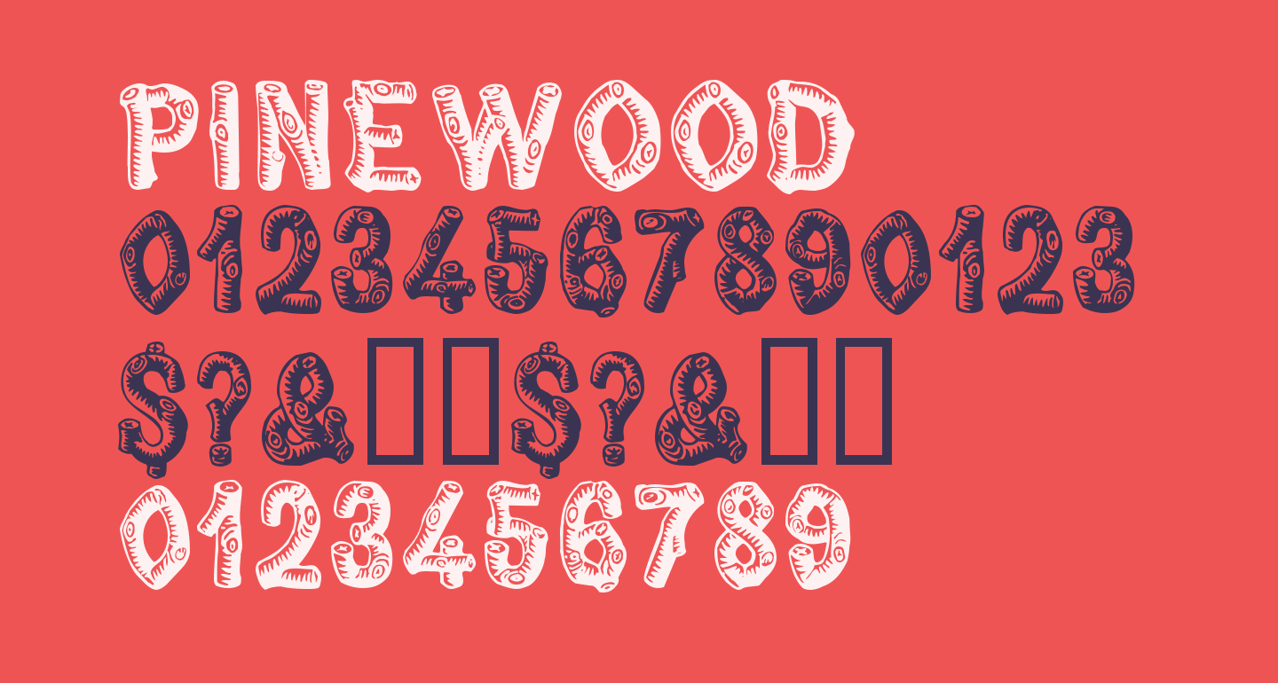 Pinewood free Font What Font Is