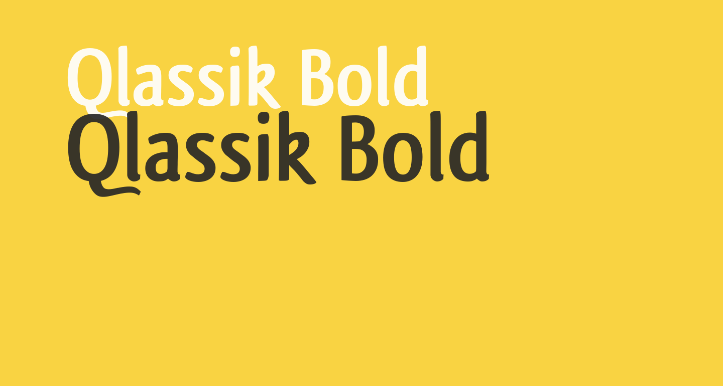 Qlassik Medium Helvetica Neue Bold CondensedQla