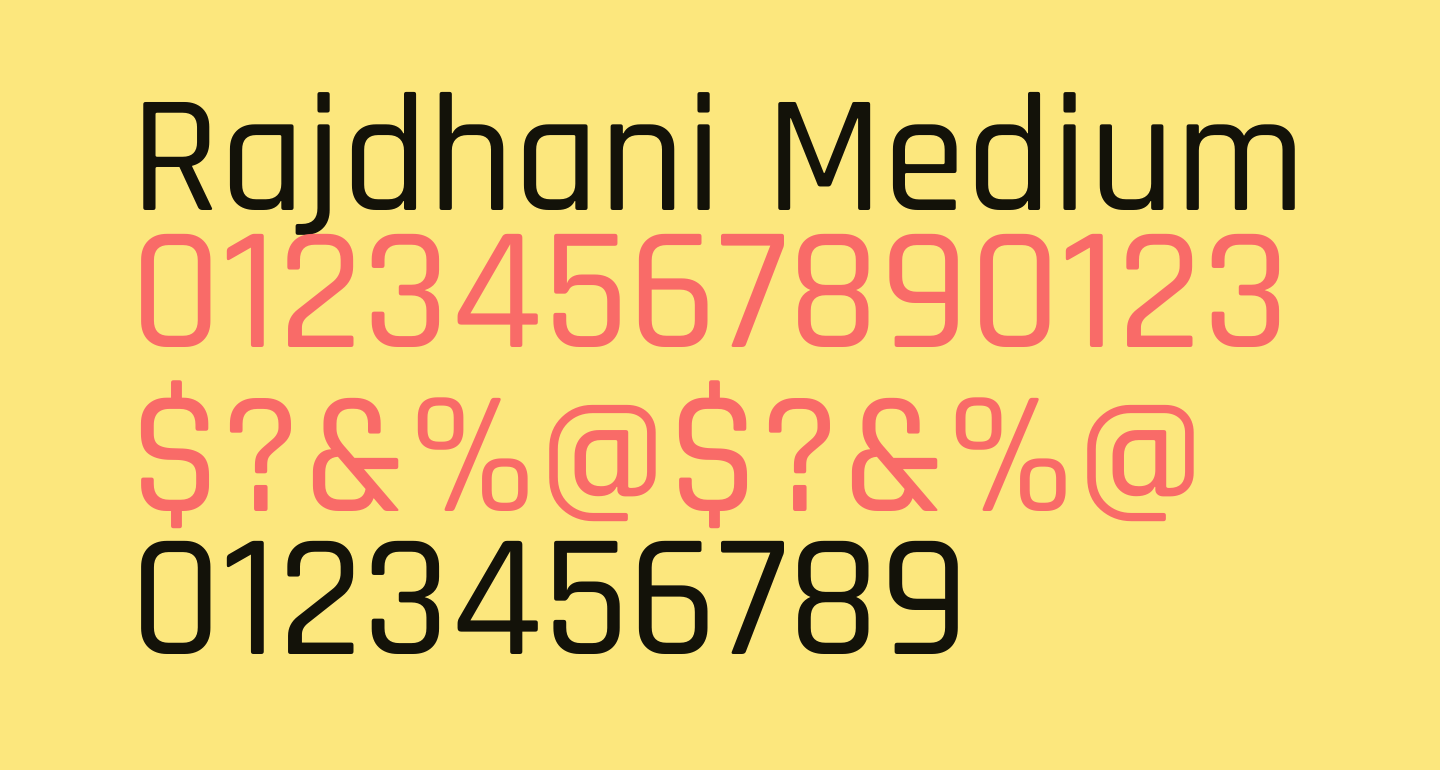 Rajdhani Medium free Font What Font Is