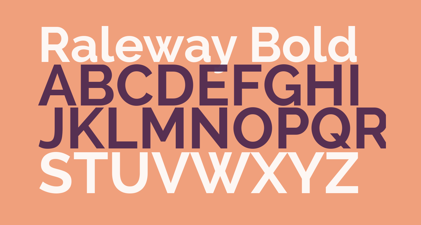 raleway font download for illustrator