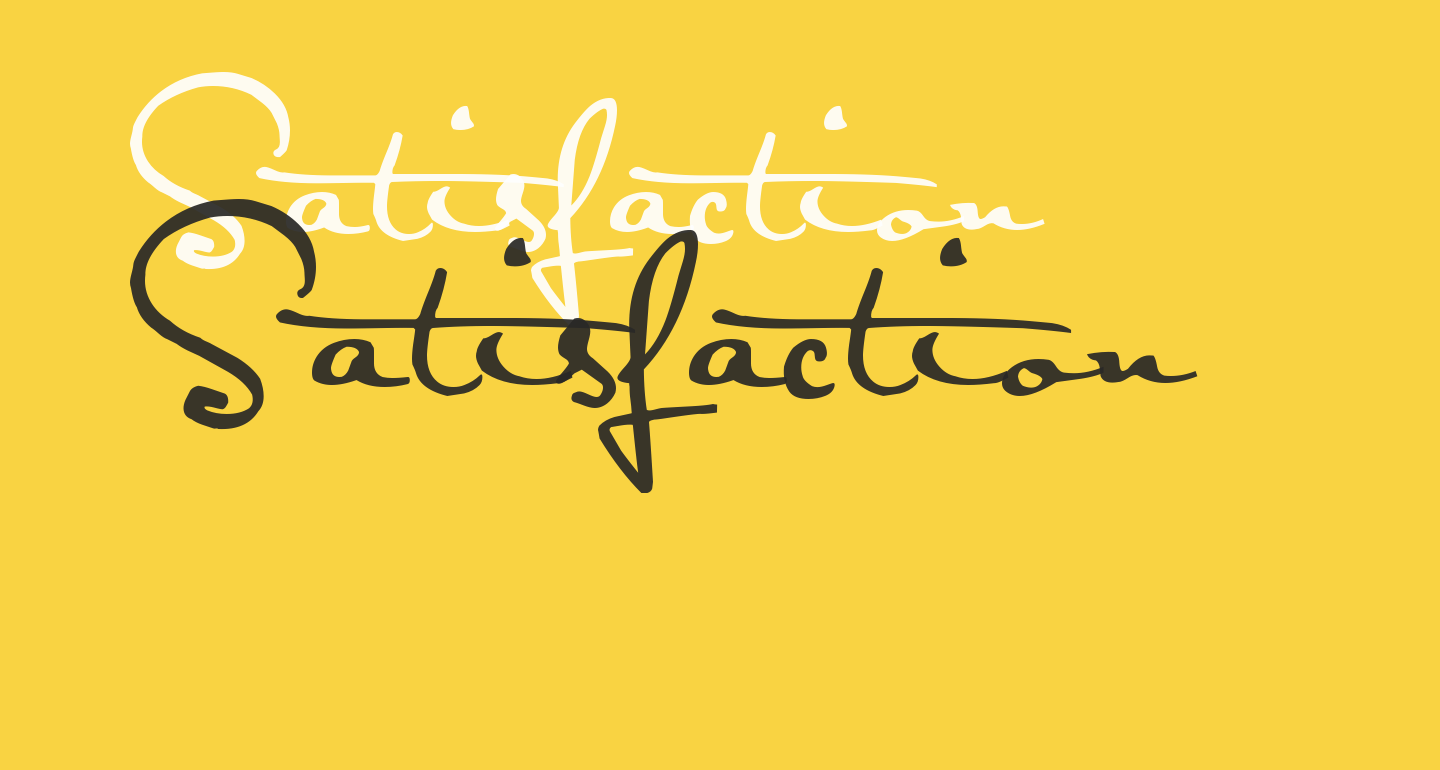 satisfaction-free-font-what-font-is