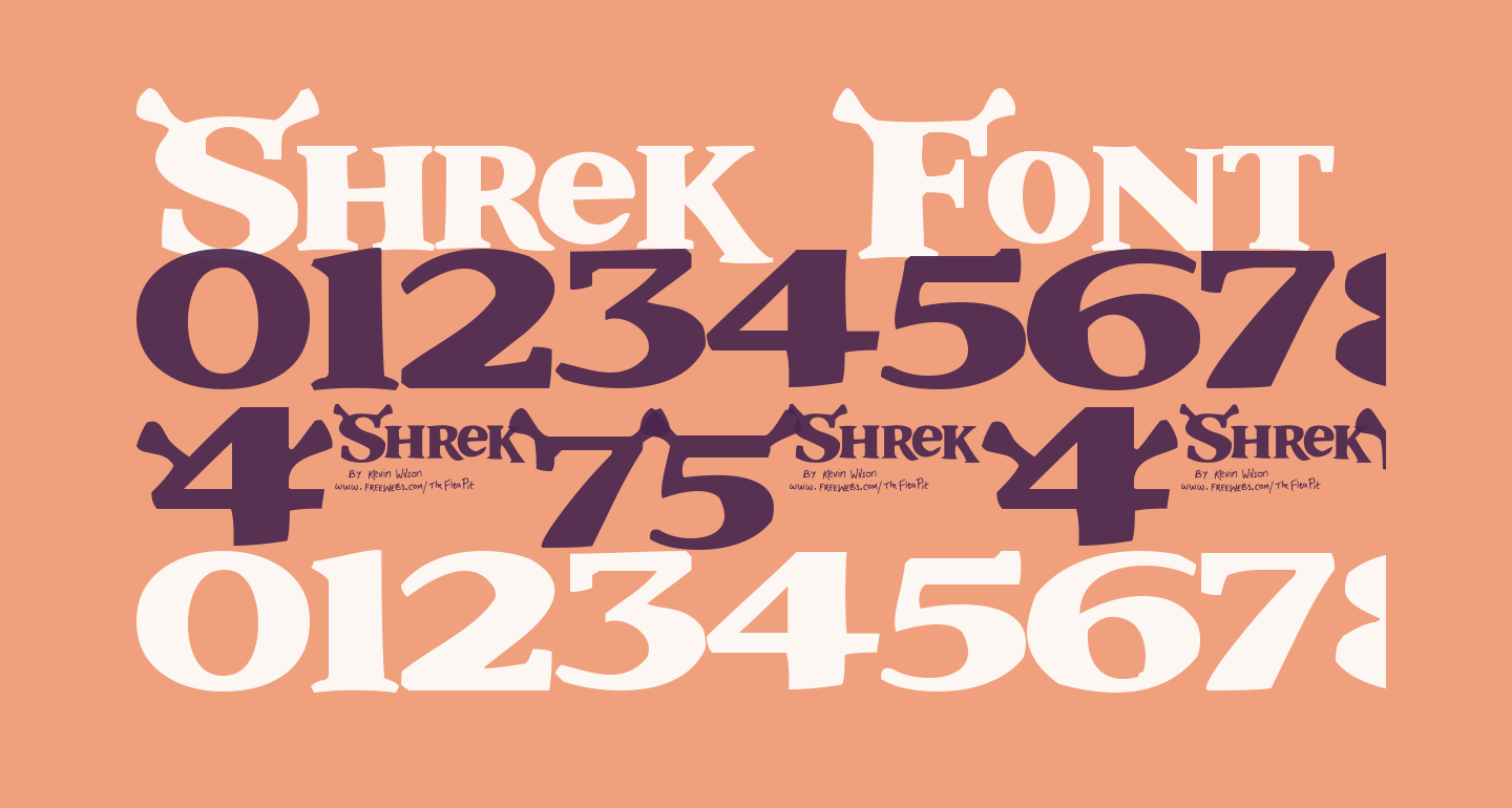 Shrek Font