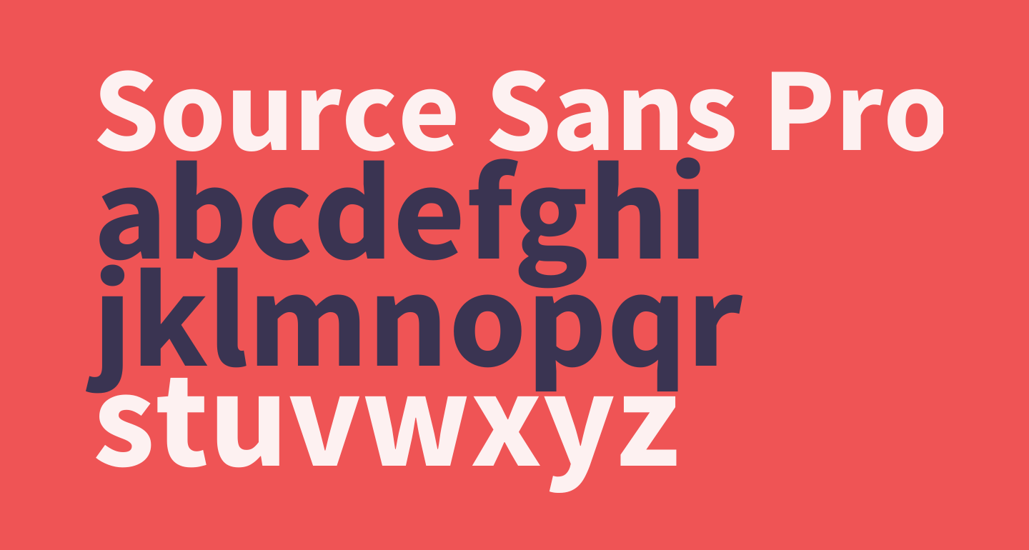 Source Sans Pro Bold free Font - What Font Is
