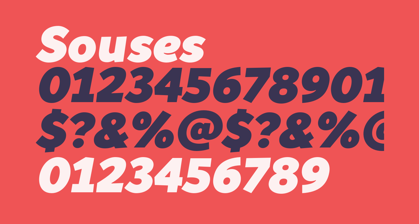 Souses free Font - What Font Is