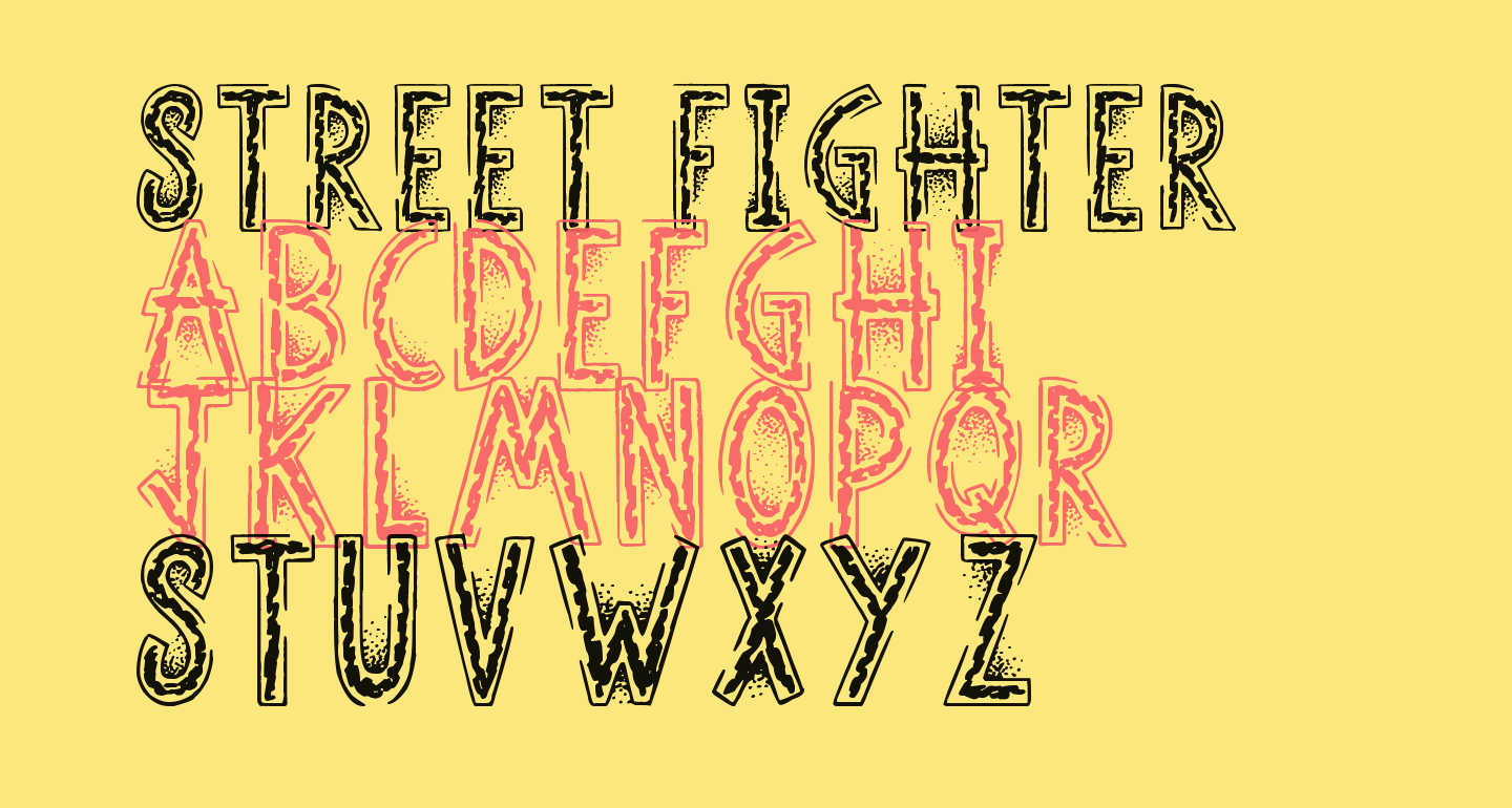 Street Fighter free Font - What Font Is