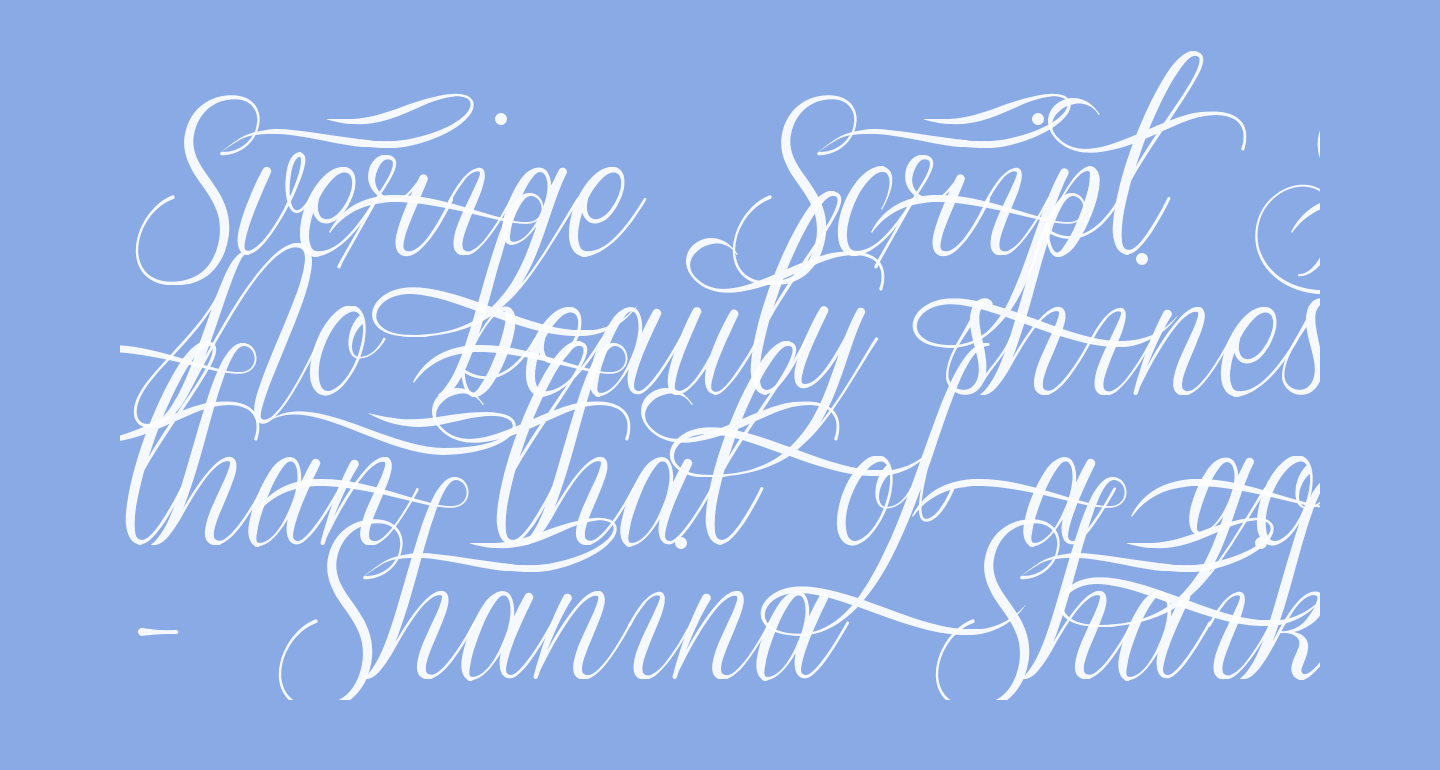 Sverige Script Demo Font Free - Free font "Sverige Script" by Måns Grebäck - This font uploaded 3 august 2015.