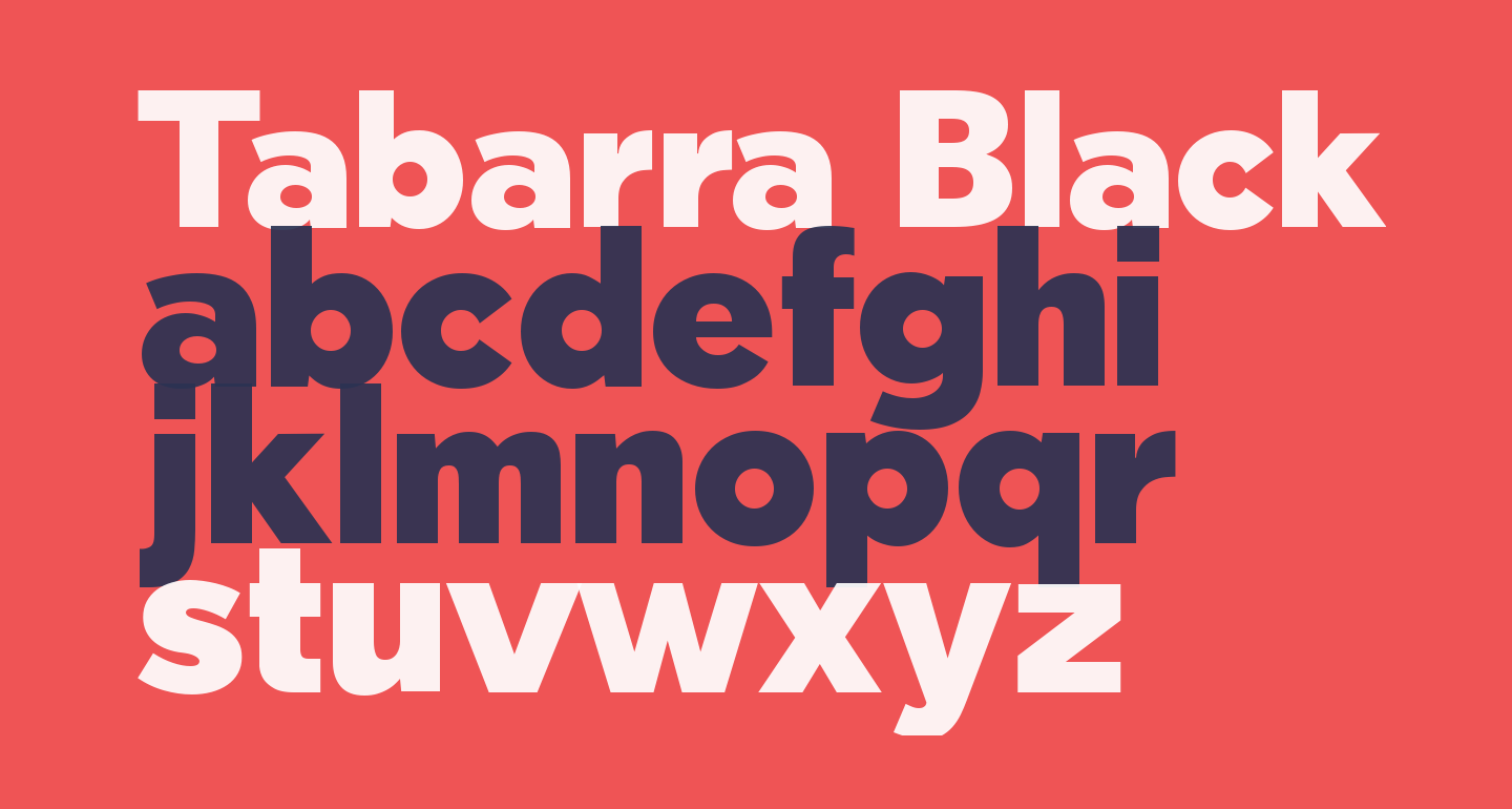 Tabarra Black free Font - What Font Is