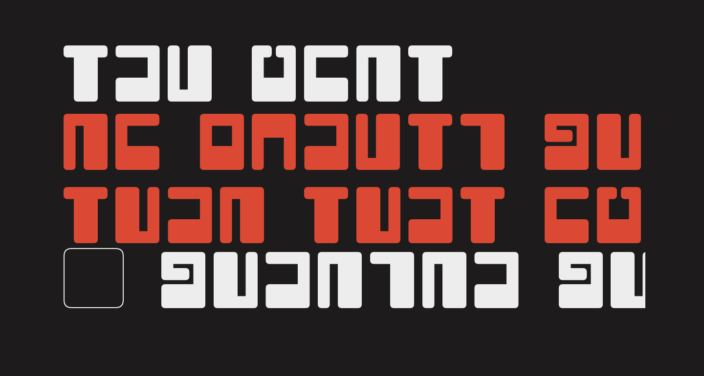 Tau free Font What Font Is
