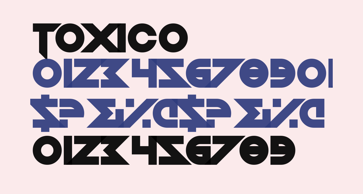 Toxico Free Font What Font Is
