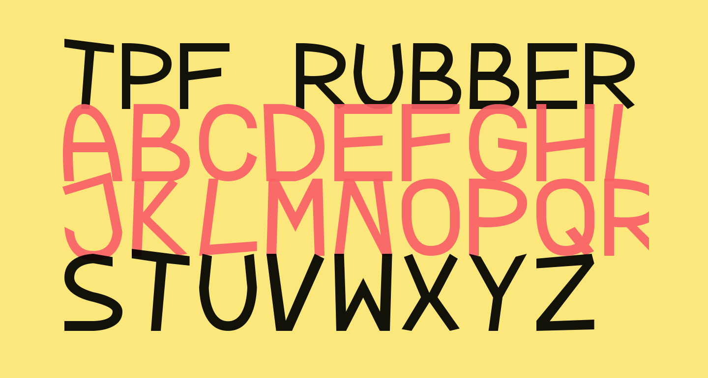 TPF Rubber Ducky free Font What Font Is