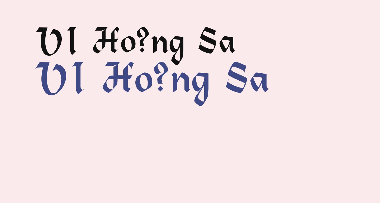 vi ho ng sa free font what font is whatfontis