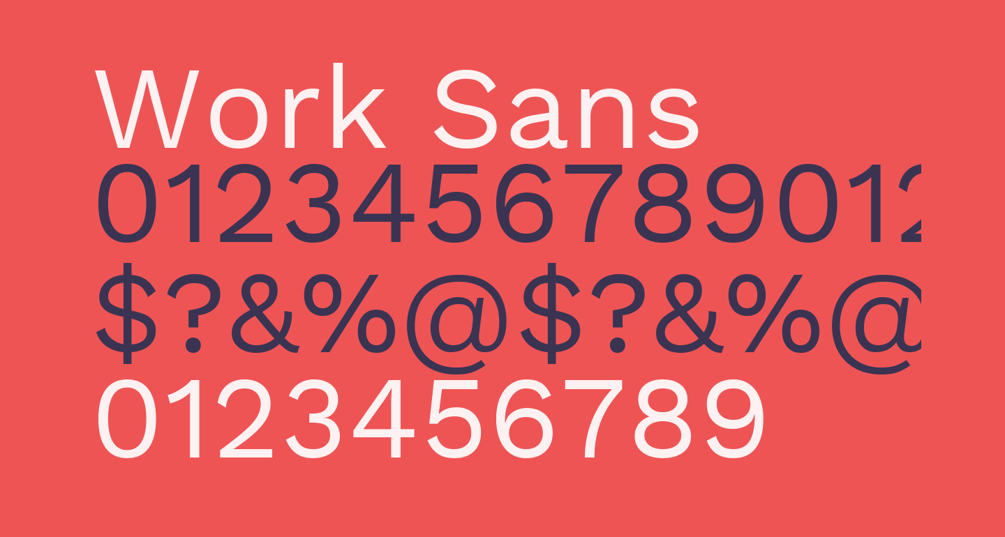 Work Sans free Font - What Font Is