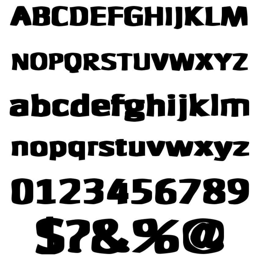 Super Black SF font by Brendel Informatik GmbH