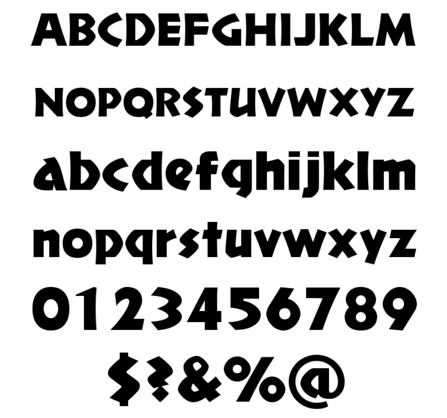 Istanbul font from brother industries