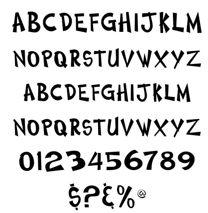 ChockaDB  font by Christine Mauerkirchner