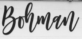 Bohman Font sample to identify the typeface on WhatFontIs