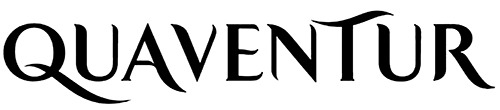 QUAVENTURE Font sample to identify the typeface on WhatFontIs