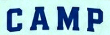 CAMP Font sample to identify the typeface on WhatFontIs
