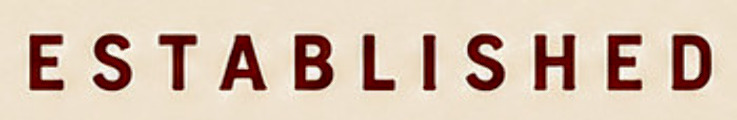 ESTABLILSHED Font sample to identify the typeface on WhatFontIs