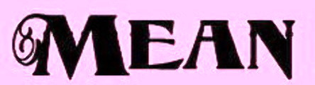MEAN Font sample to identify the typeface on WhatFontIs