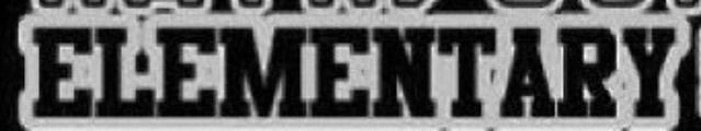 ELEMENTARY Font sample to identify the typeface on WhatFontIs