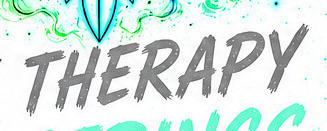 THERAPY Font sample to identify the typeface on WhatFontIs
