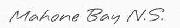 Mahone Bay N.S. Font sample uploaded by FrankM79 to identify the typeface on WhatFontIs