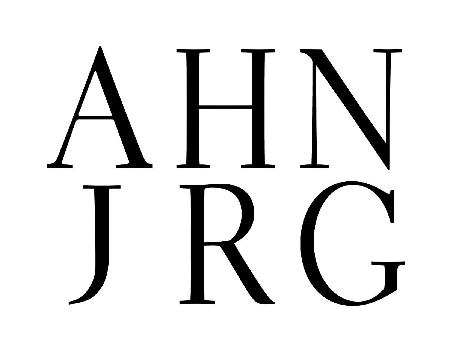 AHNJRG Font sample to identify the typeface on WhatFontIs