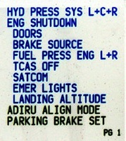 Boeing 777 display text Font sample to identify the typeface on WhatFontIs