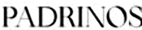 PADRINOS font Font sample to identify the typeface on WhatFontIs