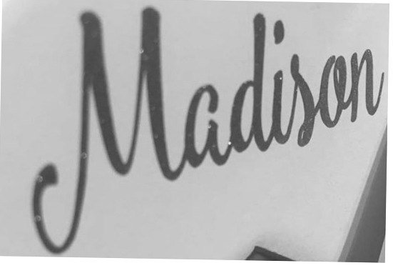 Madison font 
