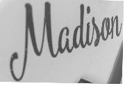 Madison font 