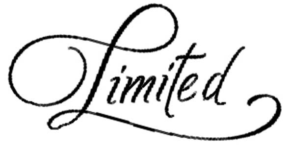 limited Font sample to identify the typeface on WhatFontIs