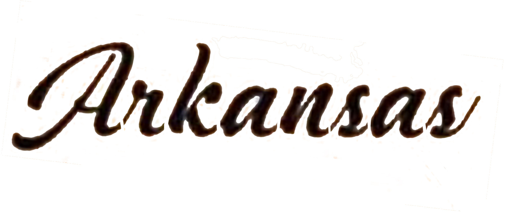 Arkansas (Script font)